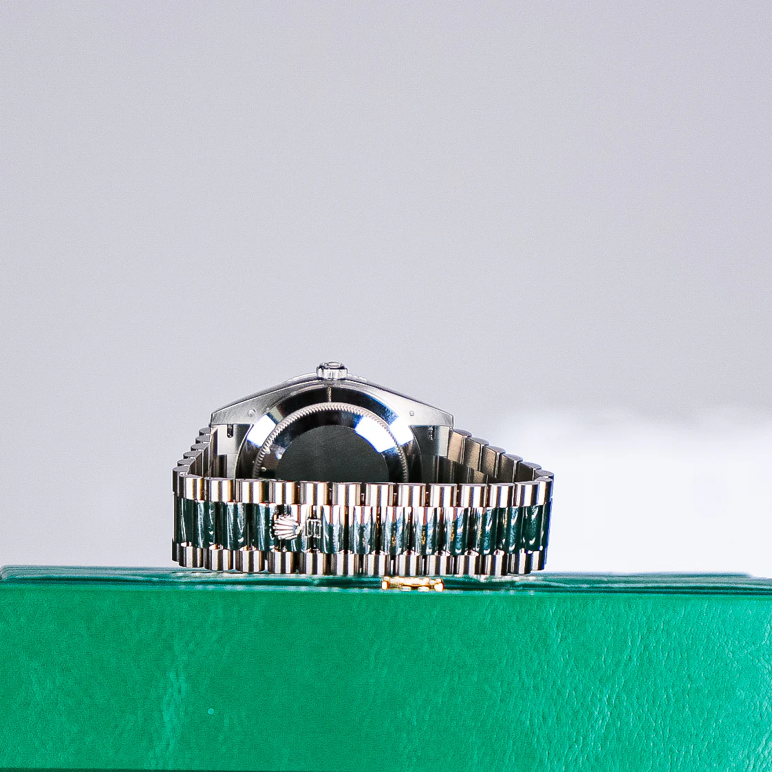 2021 Rolex DayDate Pave Diamond 228349RBr - Image 8