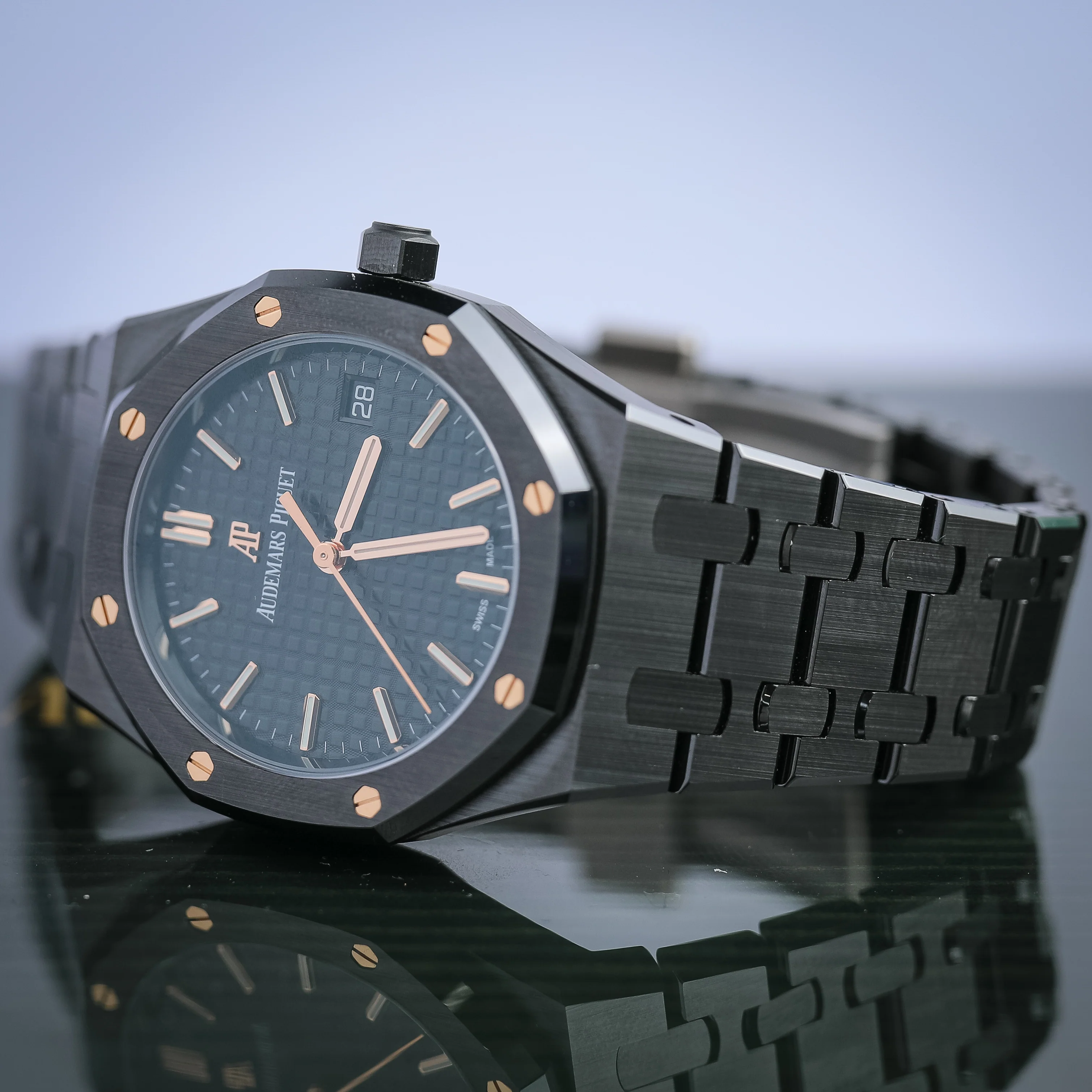 2022 Audemars Piguet Royal Oak Black Ceramic 77350CE 34mm - Image 2