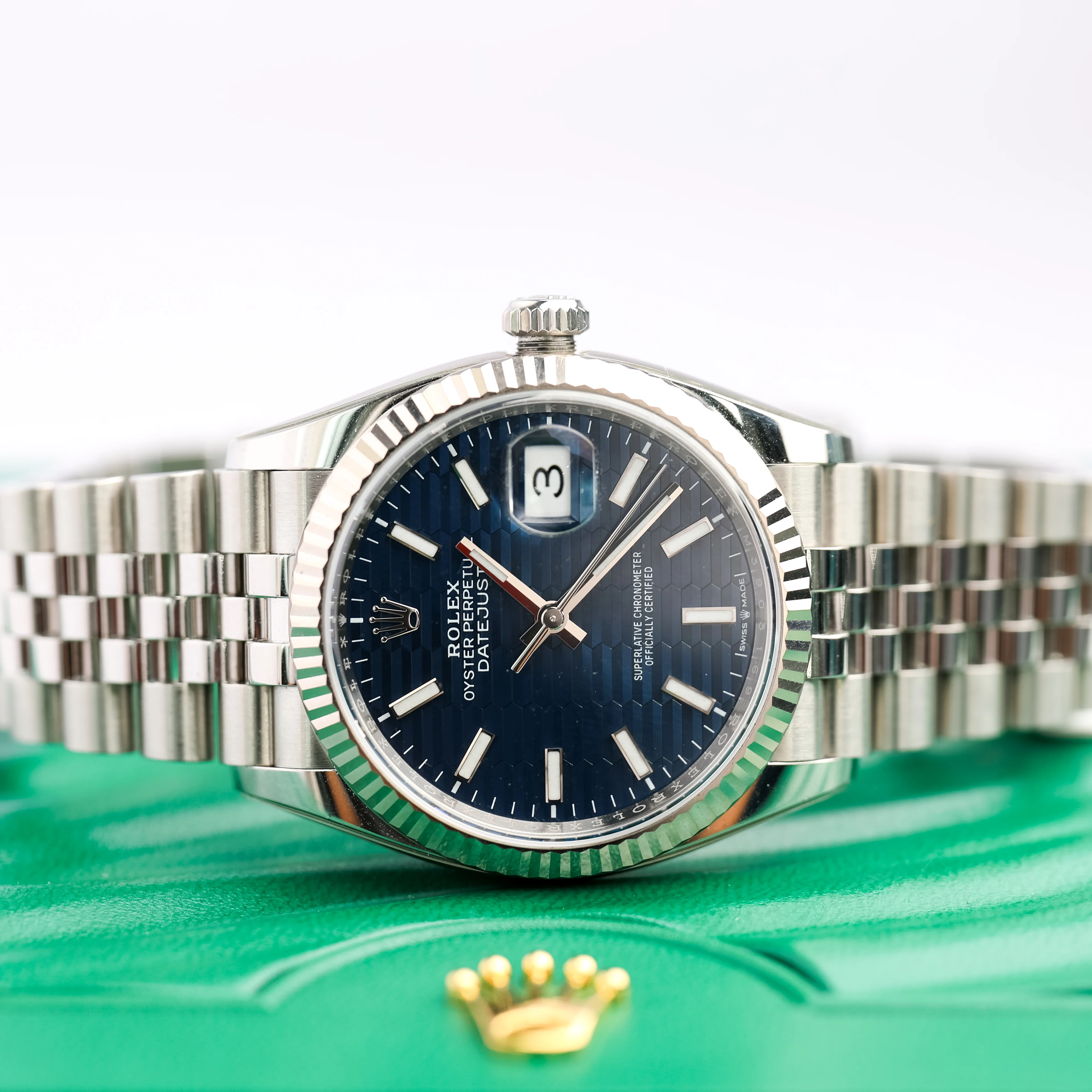 2024 Rolex Datejust 36mm Blue Motif 126234