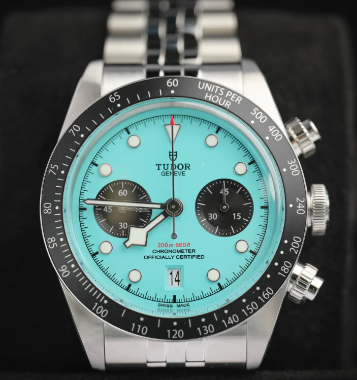 2024 Tudor Blue Flamingo Chrono 79360N-0024 - Image 2