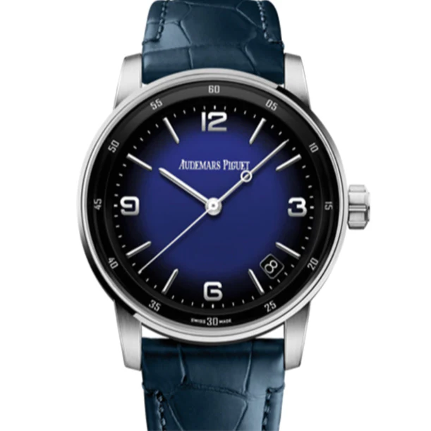 Audemars Piguet Code 11.59 41mm Sapphire Blue & White Gold Dial Blue Strap 15210BC.OO.A321CR.99