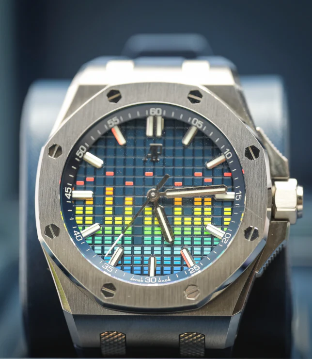 Audemars Piguet Royal Oak Offshore 43mm Blue Dial Titanium 15600TI.OO.A343CA.01 - Image 3