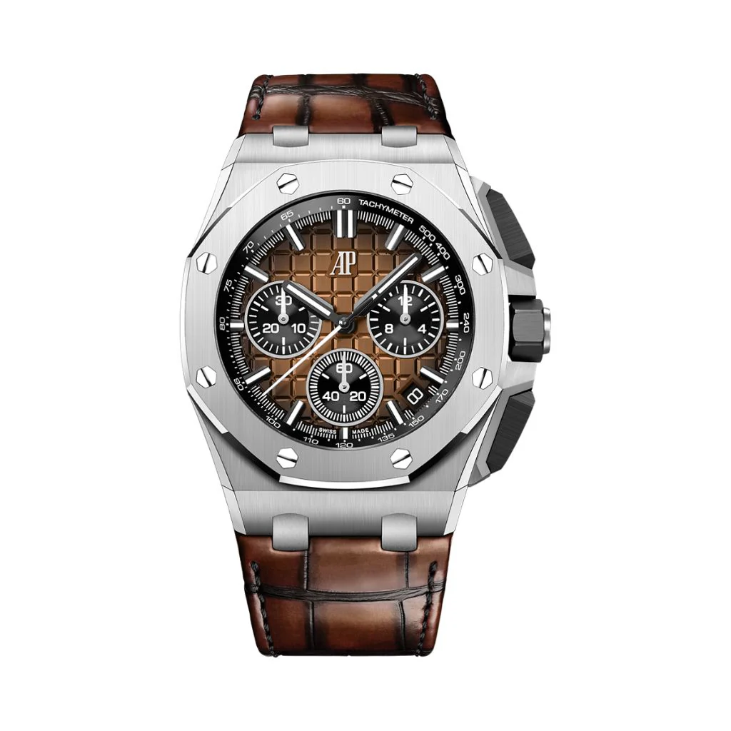 Audemars Piguet Royal Oak Offshore Selfwinding Chronograph 43 mm Bronze Dial Stainless Steel Strap 26420ST.OO.A828CR.01