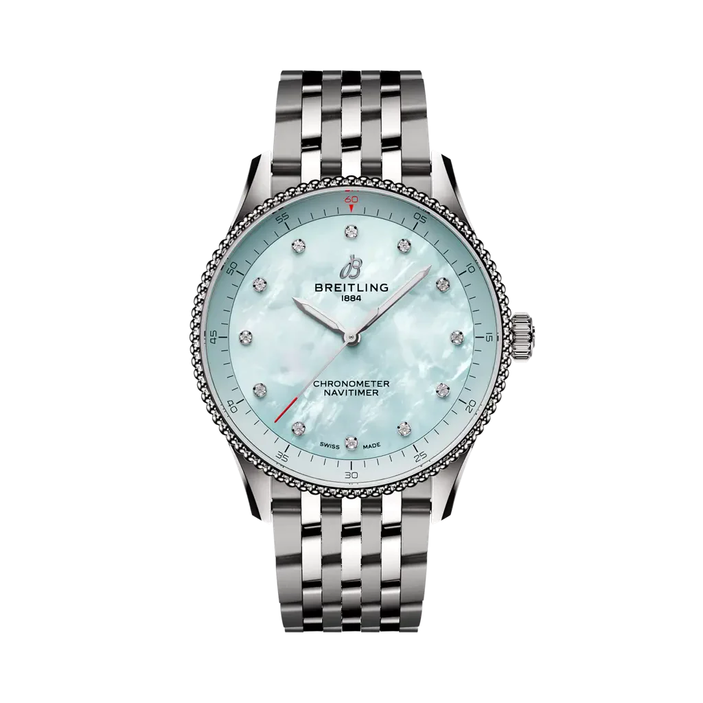 Breitling Navitimer 32 mm Ocean Dial Stainless Steel Bracelet A77320171C1A1