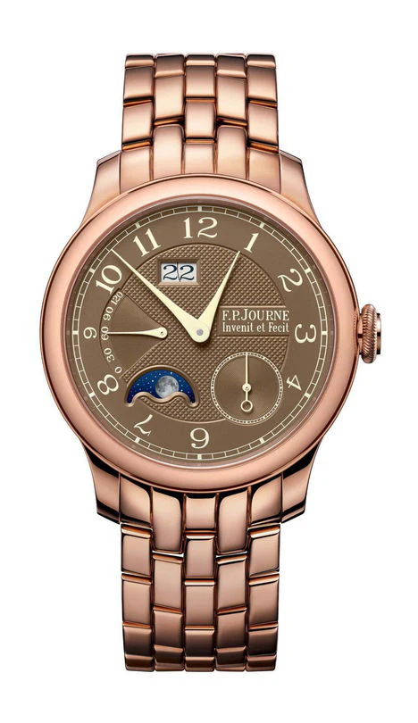 F.P.Journe Automatique Lune Havana 42mm Brown Dial 6N Gold Bracelet