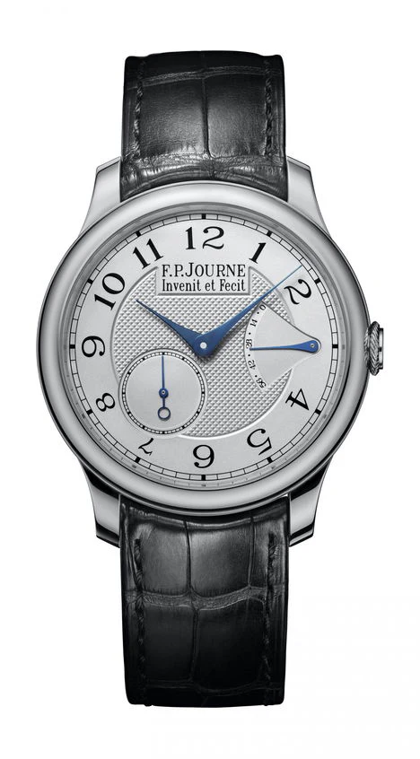 F.P.Journe Chronomètre Souverain 40mm White Dial Platinum Alligator Leather Strap