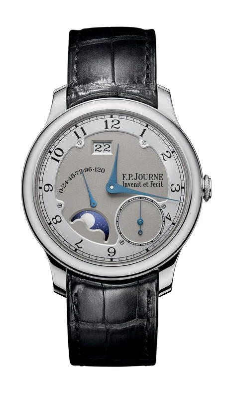 F.P.Journe Divine 36 MM 36mm Silver Dial Platinum Alligator Leather Strap