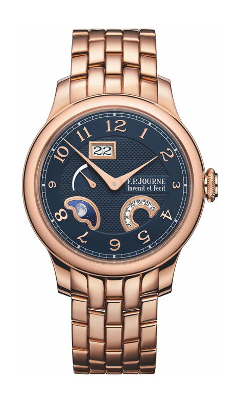F.P.Journe Divine 42mm Blue Dial 6N Gold Bracelet