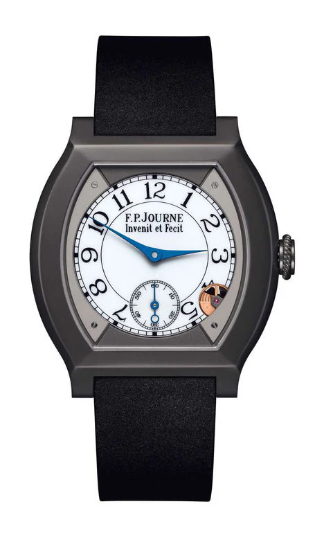 F.P.Journe élégante 40 Titalyt 35mm White Dial Titanium Rubber Strap