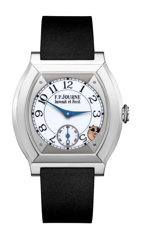 F.P.Journe élégante 40 Titanium 35mm White Dial Titanium Rubber Strap