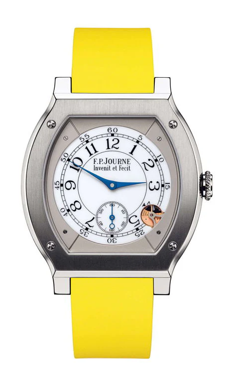 F.P.Journe élégante 48 Titanium 40mm White Dial Titanium Rubber Strap