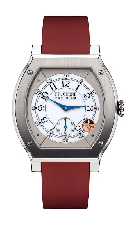 F.P.Journe élégante 48 Titanium 40mm White Dial Titanium Rubber Strap