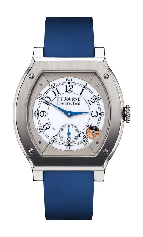 F.P.Journe élégante 48 Titanium 40mm White Dial Titanium Rubber Strap