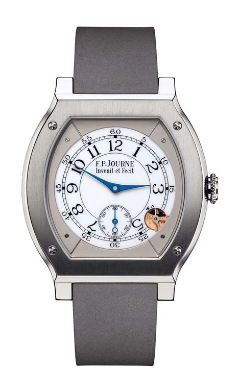 F.P.Journe élégante 48 Titanium 40mm White Dial Titanium Rubber Strap
