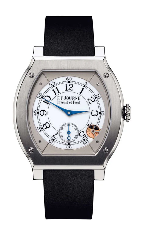 F.P.Journe élégante 48 Titanium 40mm White Dial Titanium Rubber Strap