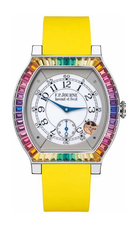 F.P.Journe élégante Gino’s Dream 40mm White Dial Titanium Rubber Strap