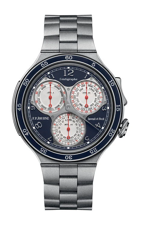 F.P.Journe lineSport Centigraphe 44mm Blue Dial Platinum Bracelet
