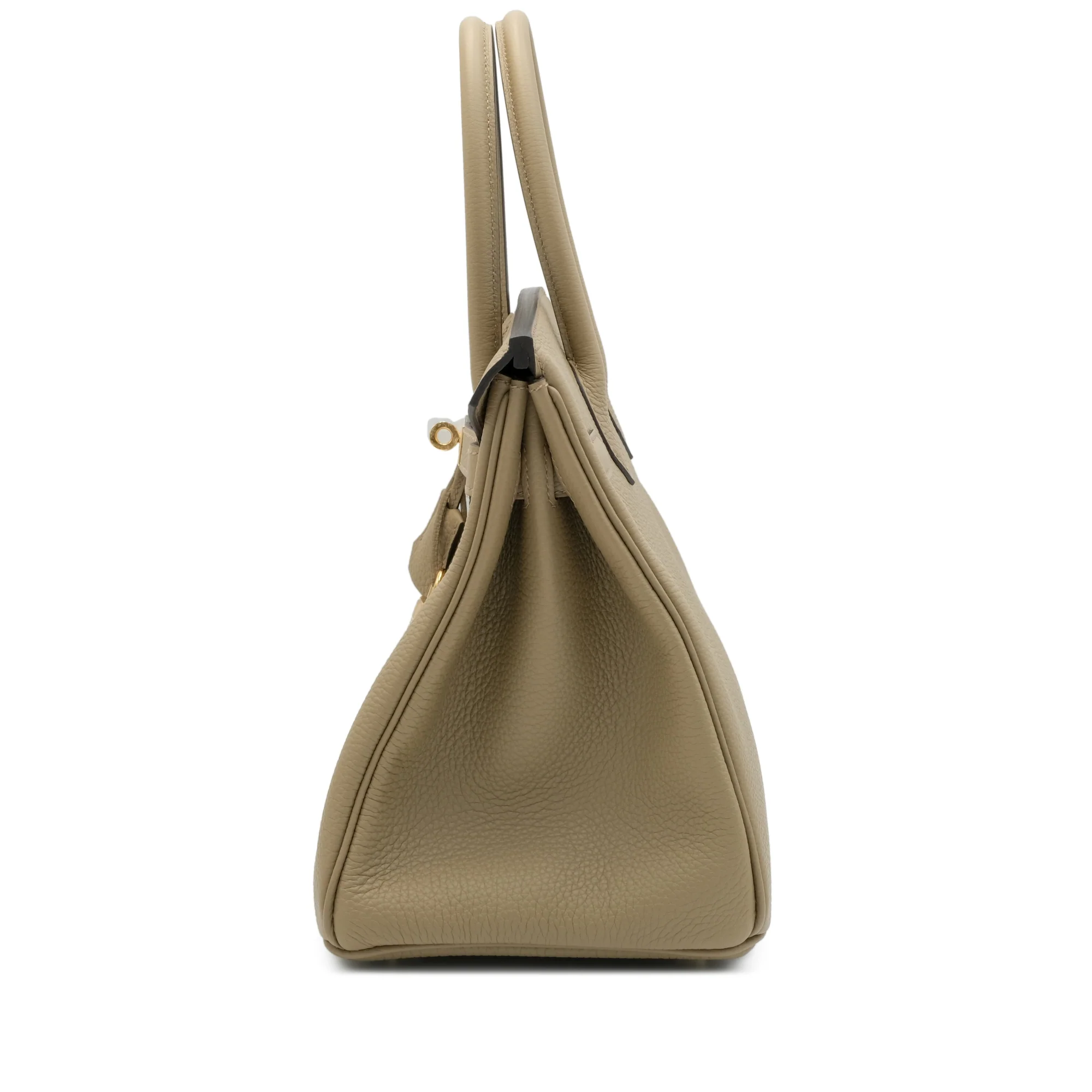 HERMES Birkin 25 Togo Beige Marfa Gold Hardware - Image 4
