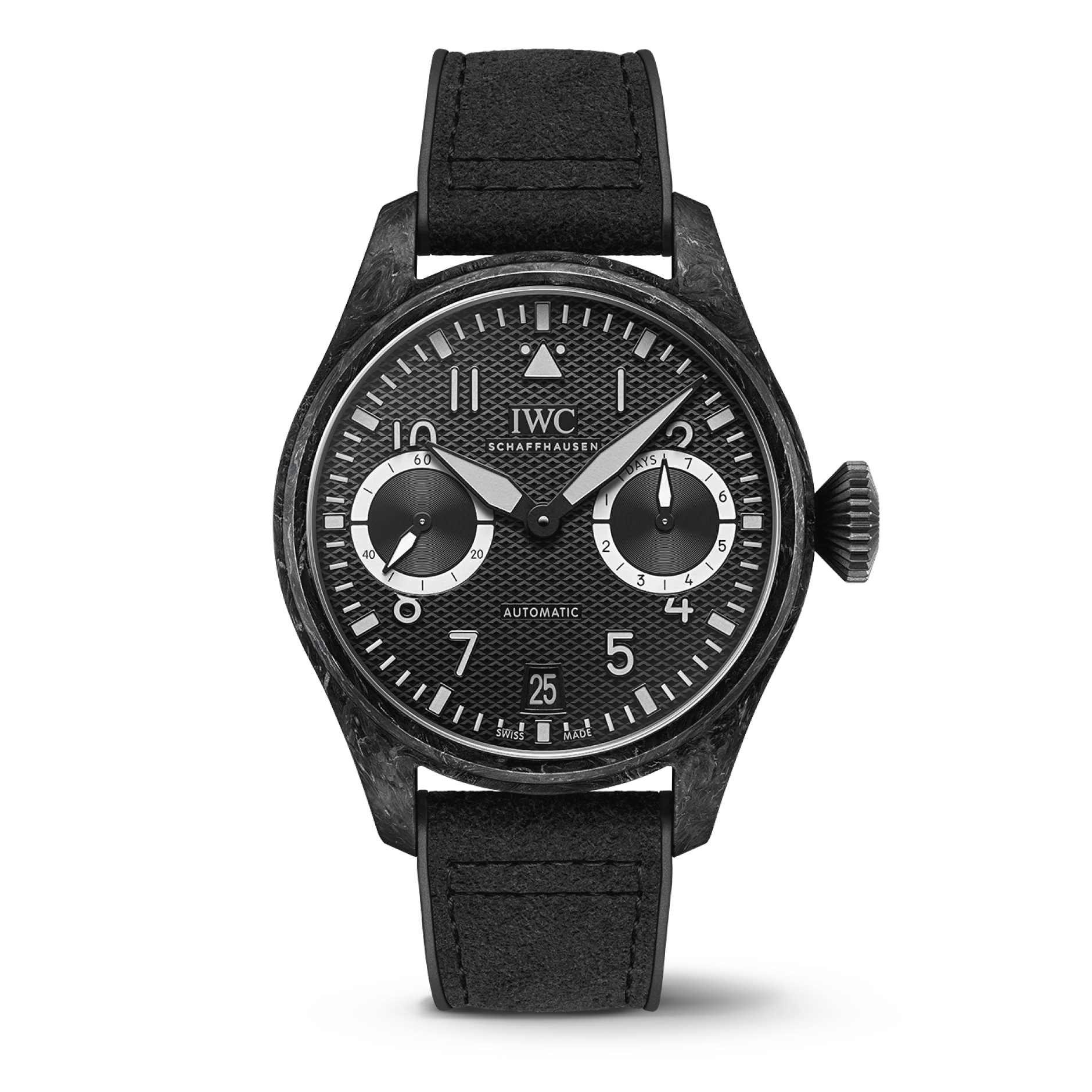 IWC Schaffhausen Big Pilot’s Watch AMG G 63 46.5 mm Black Dial Ceramic Matrix Composite Strap IW506201