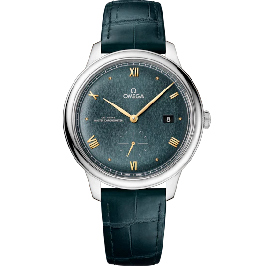 Omega De Ville Prestige 41 mm Green Dial Stainless Steel Strap 434.13.41.20.10.001