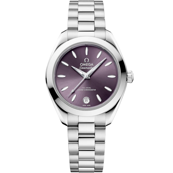 Omega Seamaster Aqua Terra 30mm Lavender Dial Steel 220.10.30.20.10.002