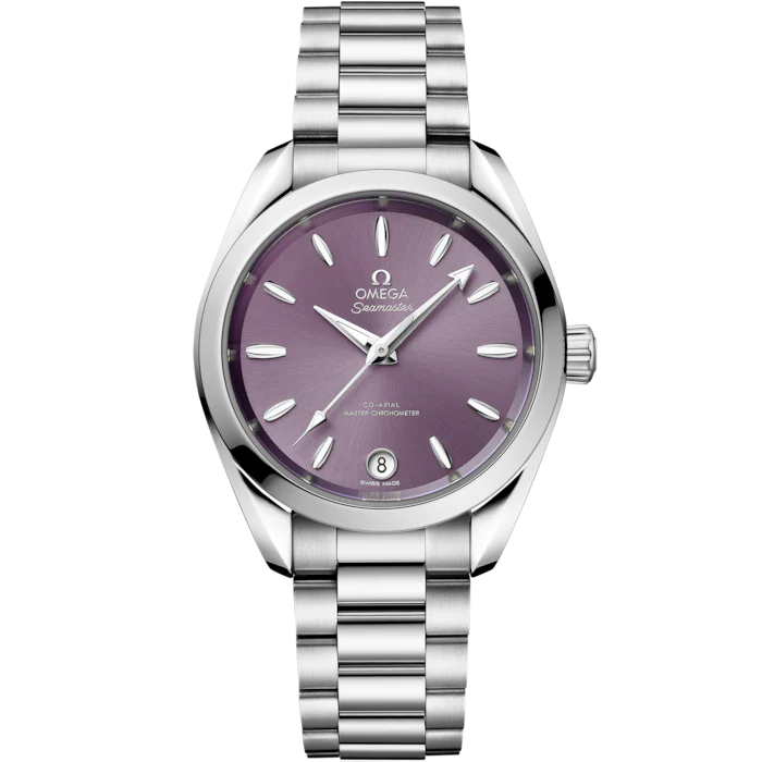 Omega Seamaster Aqua Terra 34mm Lavender Dial Steel 220.10.34.20.10.002