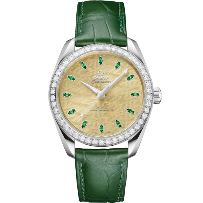 Omega Seamaster Aqua Terra 38mm Green Dial Canopus Gold 220.58.38.20.99.008
