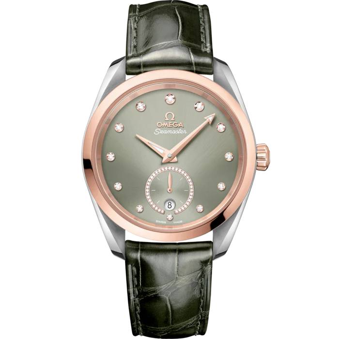 Omega Seamaster Aqua Terra 38mm Green Dial Steel & Sedna Gold 220.23.38.20.60.001