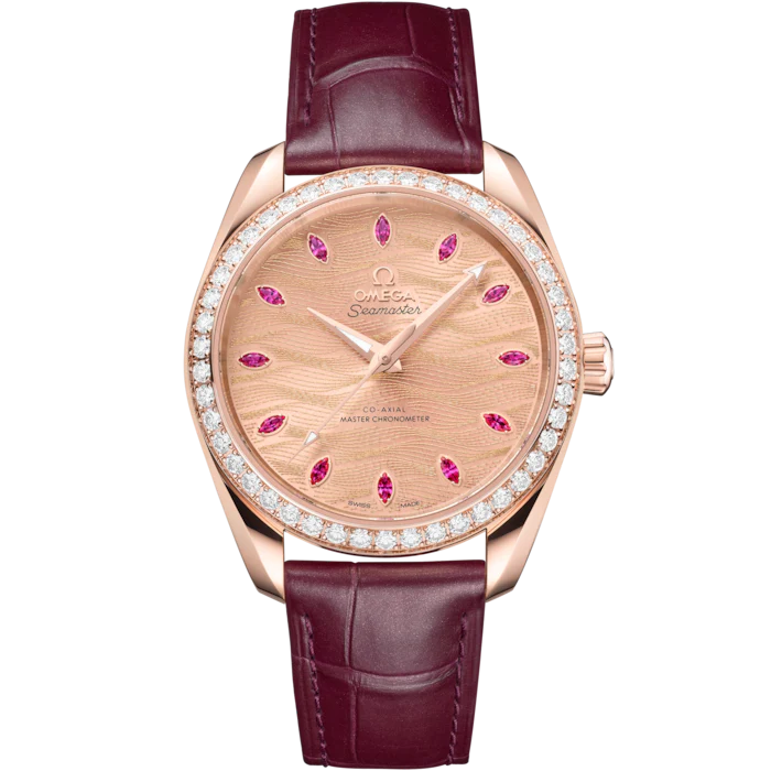 Omega Seamaster Aqua Terra 38mm Pink Dial Sedna Gold 220.58.38.20.99.007