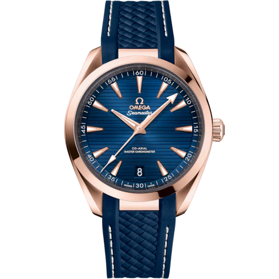 Omega Seamaster Aqua Terra 41mm Blue Dial Sedna Gold 220.52.41.21.03.001