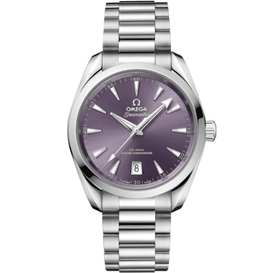 Omega Seamaster Aqua Terra Shades 38mm Lavender Dial Steel 220.10.38.20.10.004