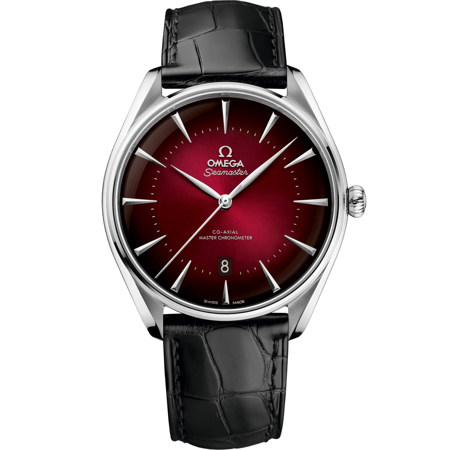 Omega Seamaster Boutique Editions 39.5 mm Red Dial Stainless Steel Strap 511.13.40.20.11.002