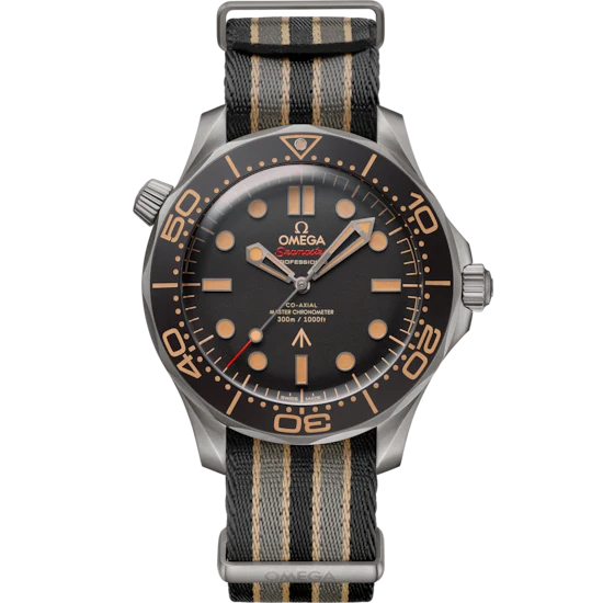 Omega Seamaster Diver 300M 42 mm Brown Dial Titanium Strap 210.92.42.20.01.001