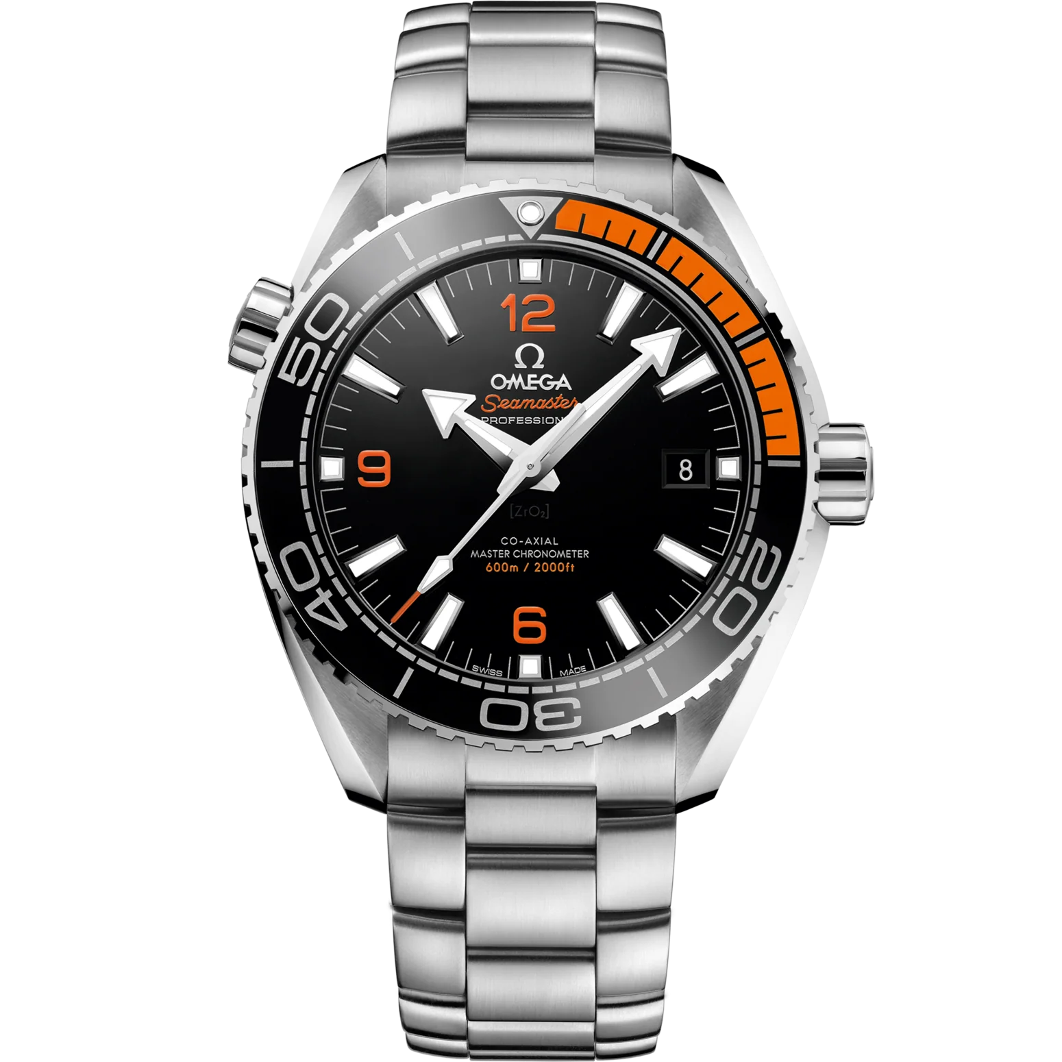 Omega Seamaster Planet Ocean 600M 43.5 mm Black Dial Stainless Steel Bracelet 215.30.44.21.01.002