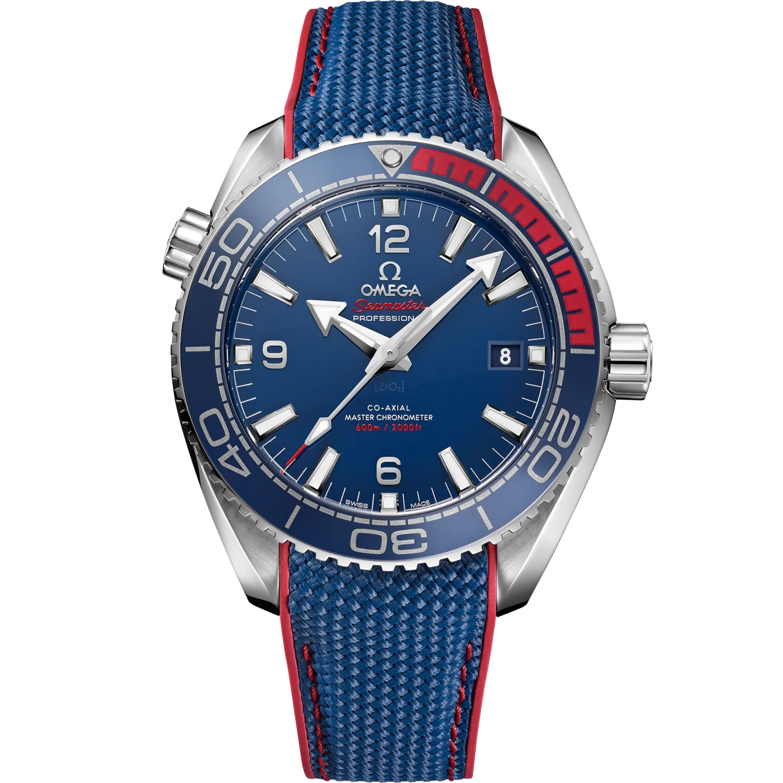 Omega Seamaster Planet Ocean 600M 43.5 mm Blue Dial Stainless Steel Strap 522.32.44.21.03.001