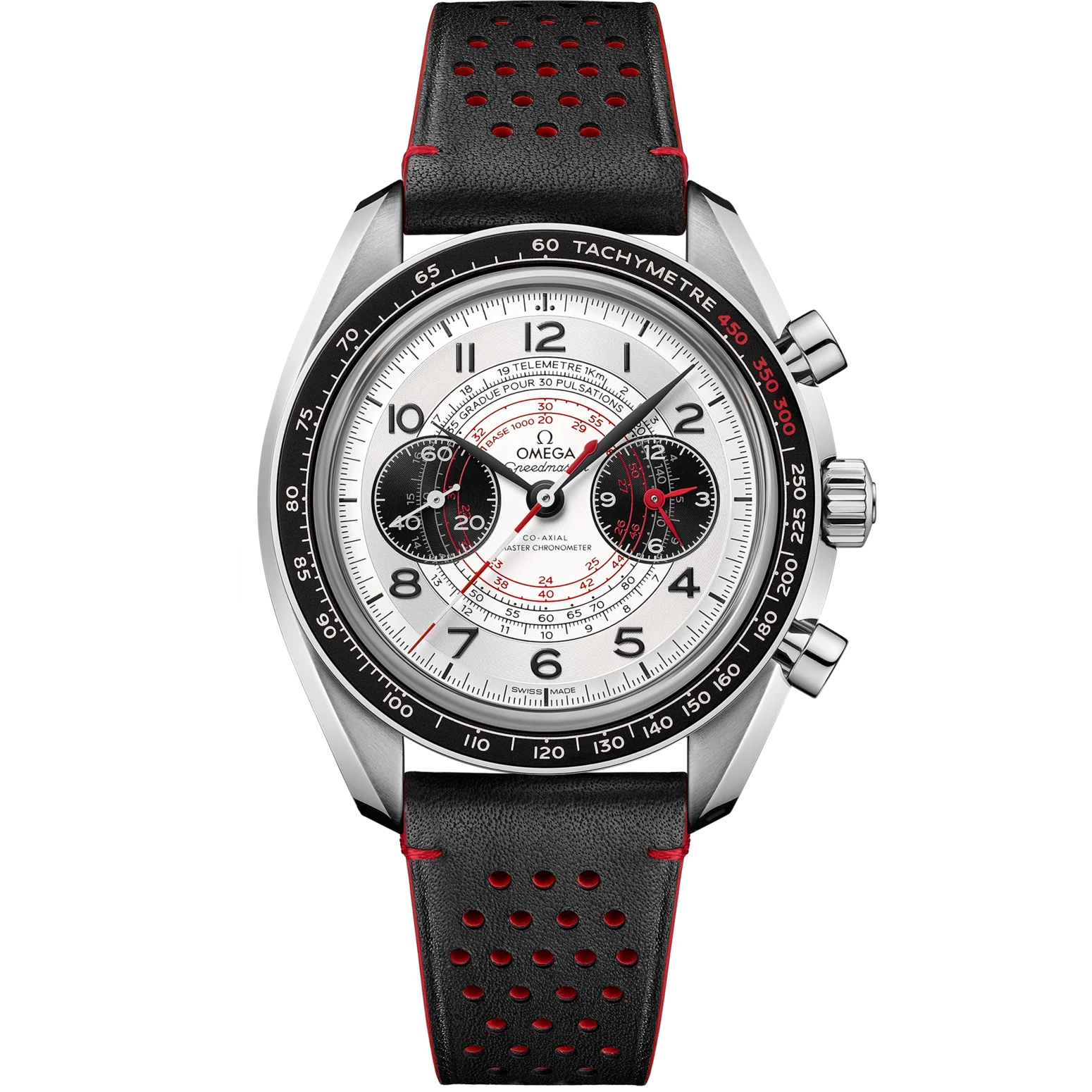 Omega Speedmaster Chronoscope Silver Dial 43 mm Stainless Steel Strap 329.32.43.51.02.001