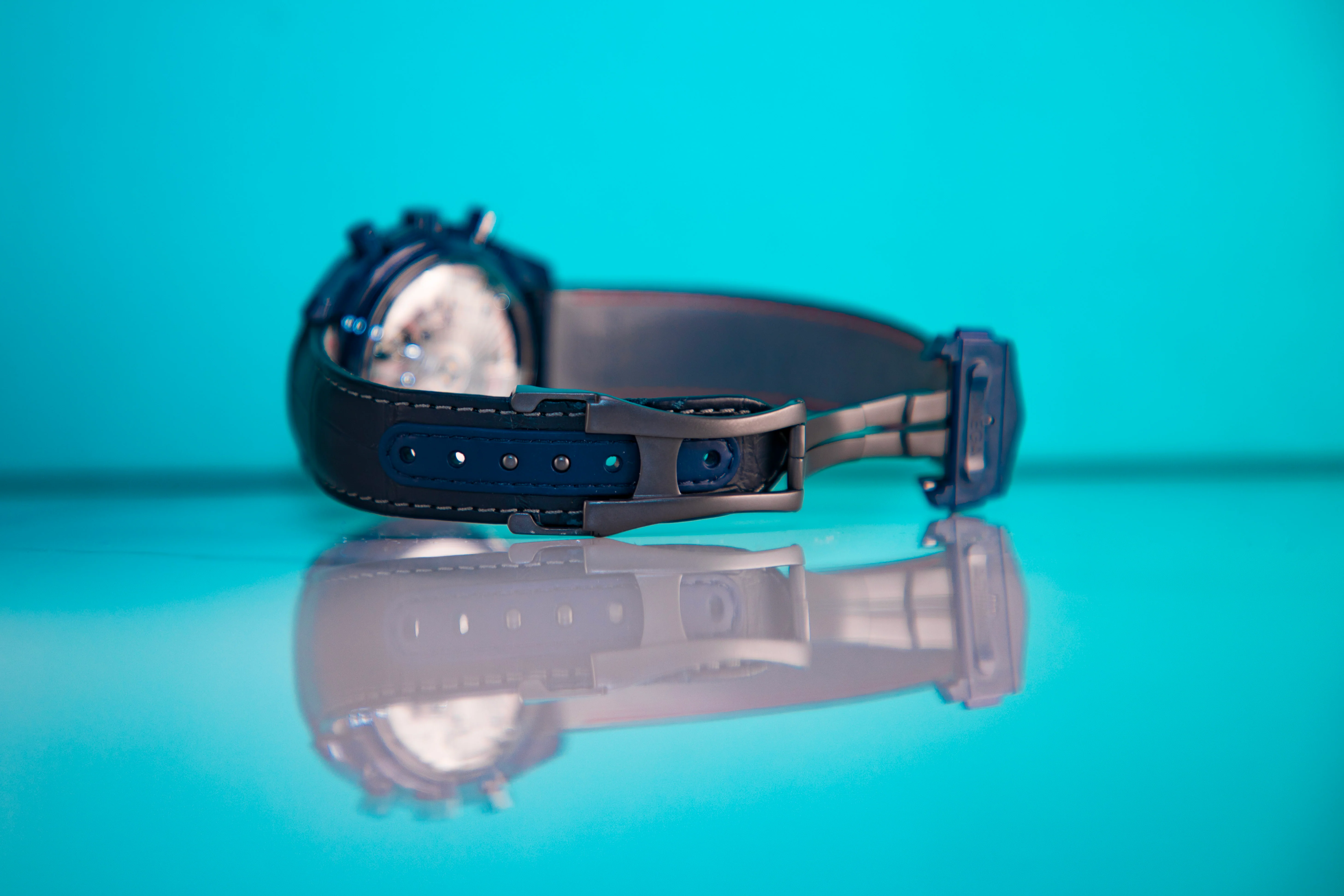 Omega Speedmaster Moonphase Blue Dial 44.25 mm Blue ceramic Strap 304.93.44.52.03.001 - Image 5