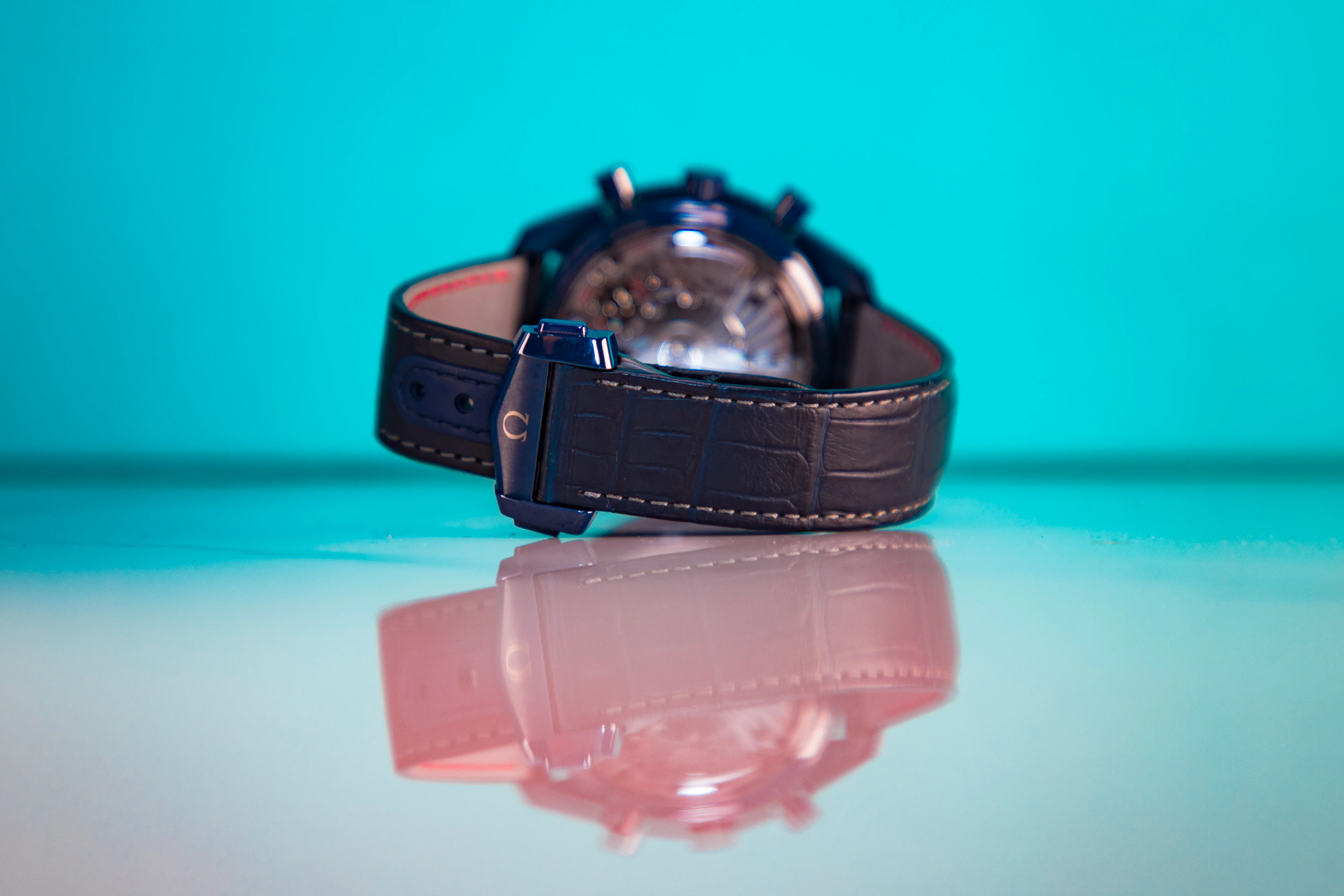 Omega Speedmaster Moonphase Blue Dial 44.25 mm Blue ceramic Strap 304.93.44.52.03.001 - Image 7