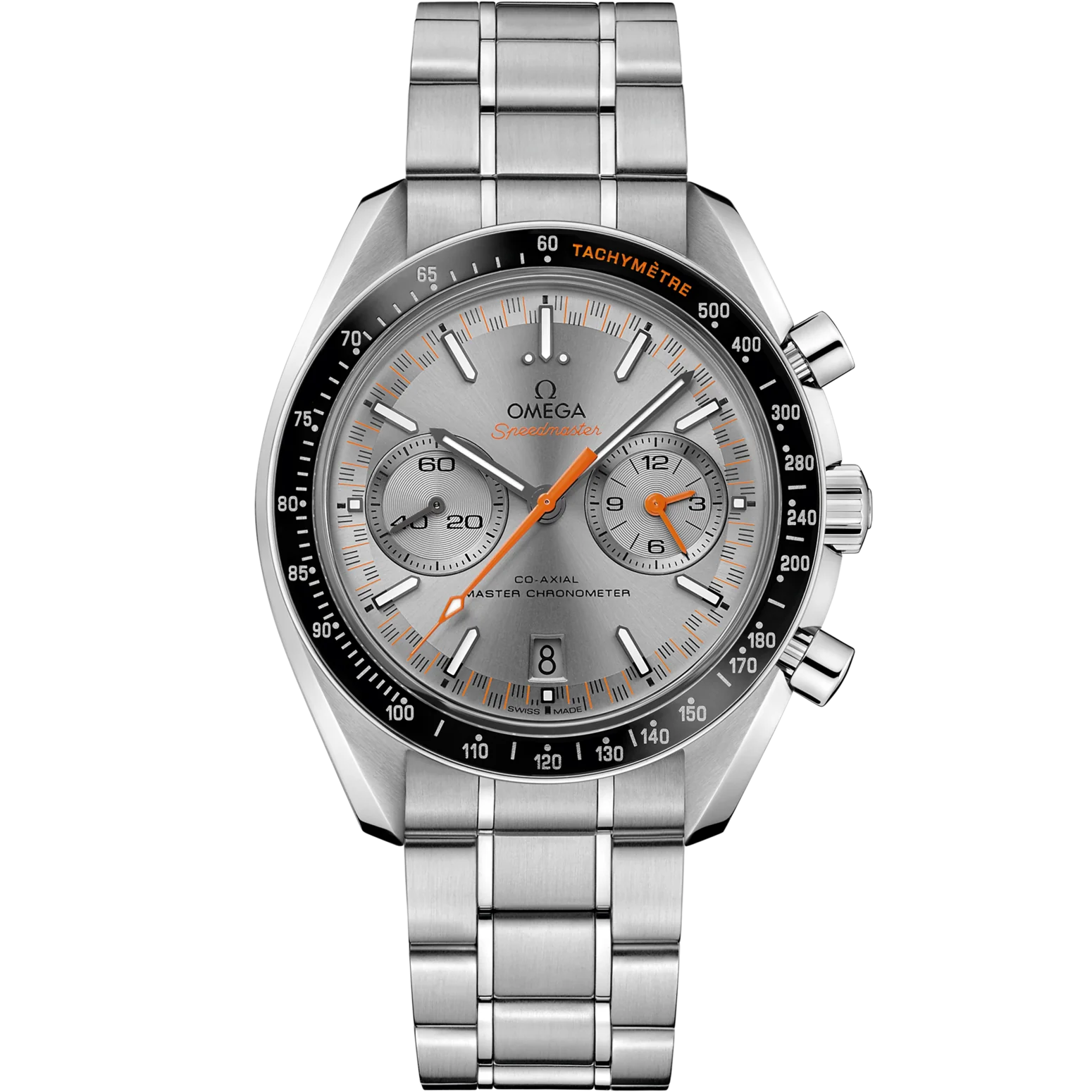 Omega Speedmaster  Racing  Grey Dial 44.25 mm  Stainless Steel Bracelet 329.30.44.51.06.001