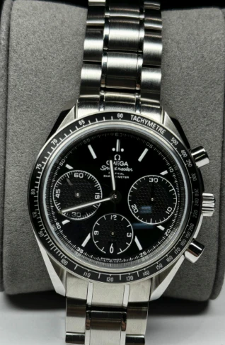 Omega Speedmaster Racing Black Dial 44.25 mm Stainless Steel Bracelet 329.30.44.51.01.001 - Image 2