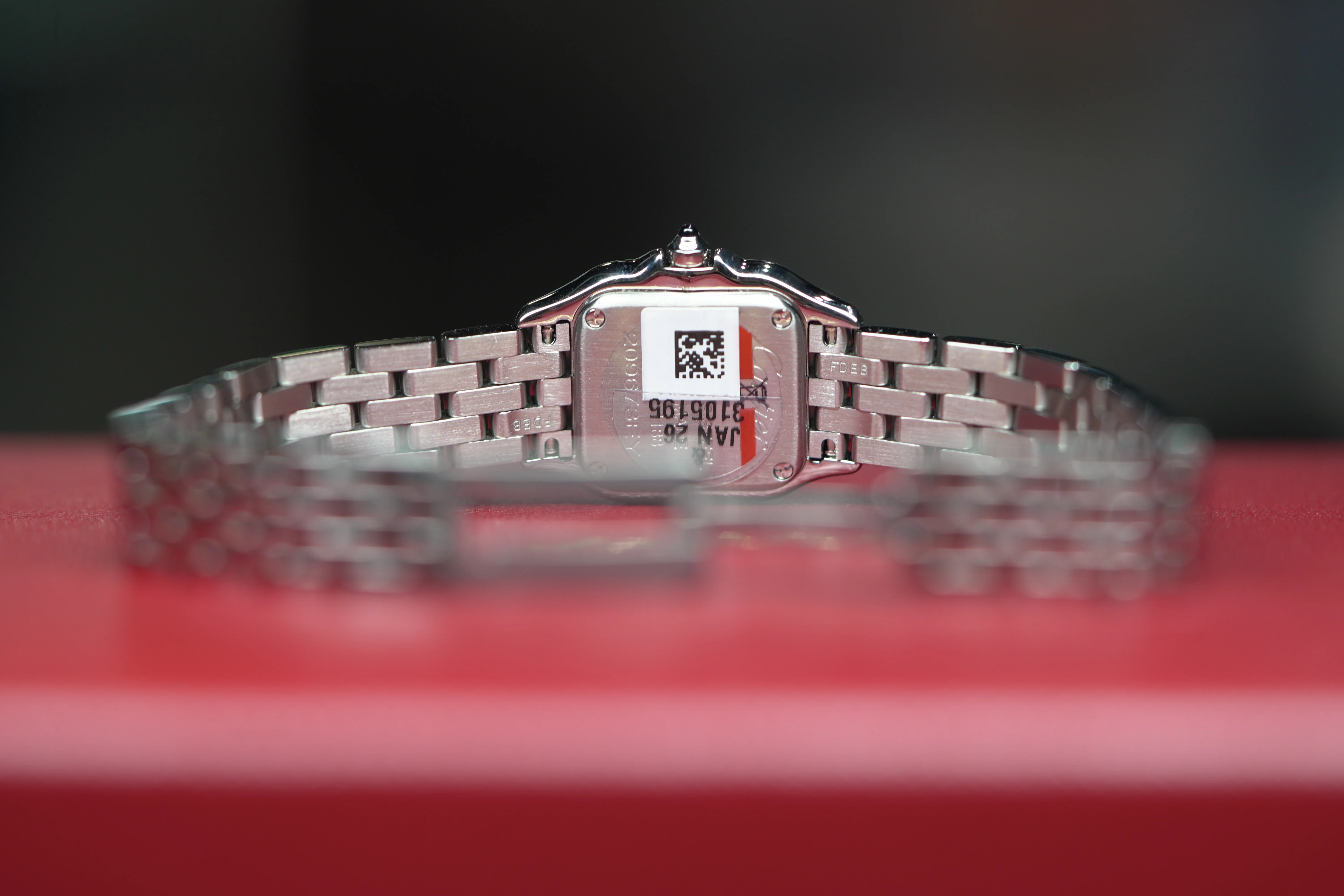 Cartier Panthère Mini 25 mm x 19 mm Silver Dial Steel Bracelet WSPN0012 - Image 7