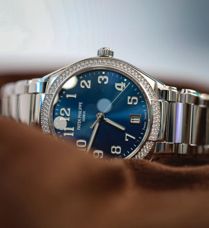 Patek Philippe Twenty~4 36 mm Blue Dial with Diamonds Stainless Steel Bracelet 7300/1200A-001 - Image 3