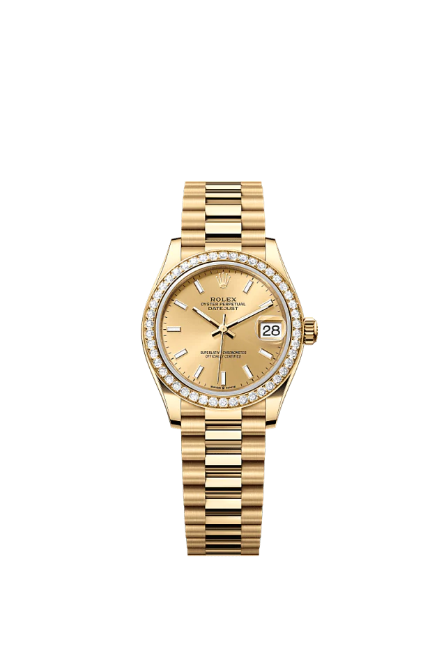 Rolex Datejust 31mm Champagne Dial Yellow Gold m278288rbr-0022