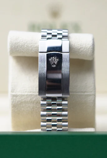 Rolex Datejust 41 mm Mint Green Dial Oystersteel and White Gold Jubilee Bracelet 126334-0028 - Image 6