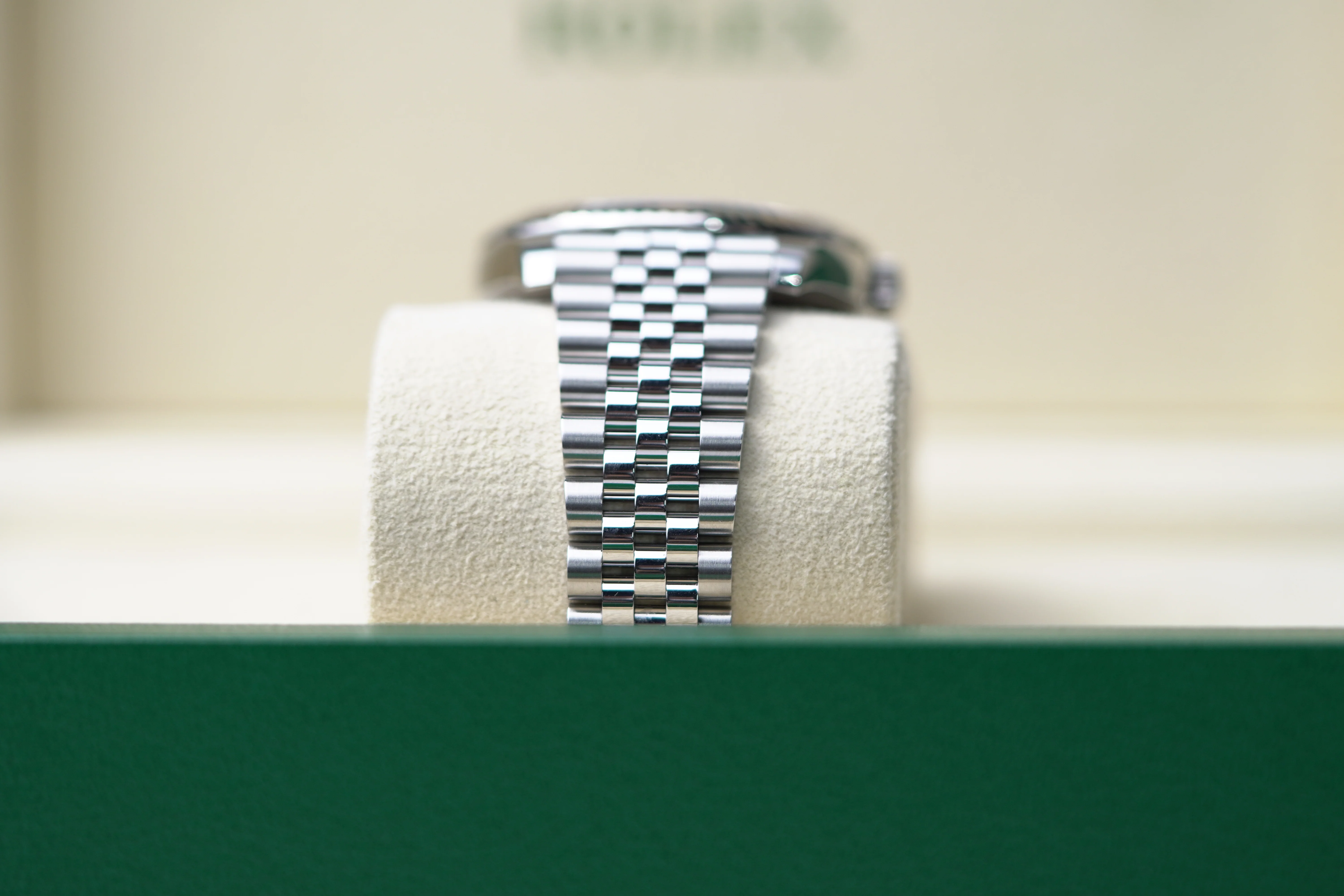 Rolex Datejust 41 mm Mint Green Dial Oystersteel and White Gold Jubilee Bracelet 126334-0028 - Image 9