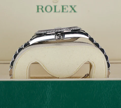 Rolex Day-Date 40mm Diamond Paved Dial White Gold 228349rbr-0036 - Image 3