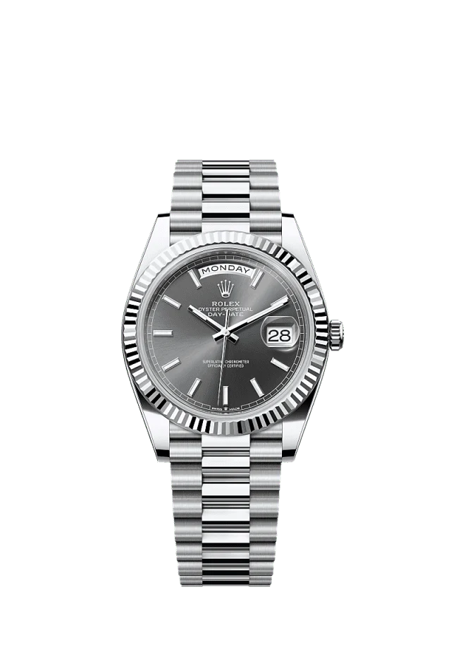 Rolex Day-Date 40mm slate Dial platinum 228236