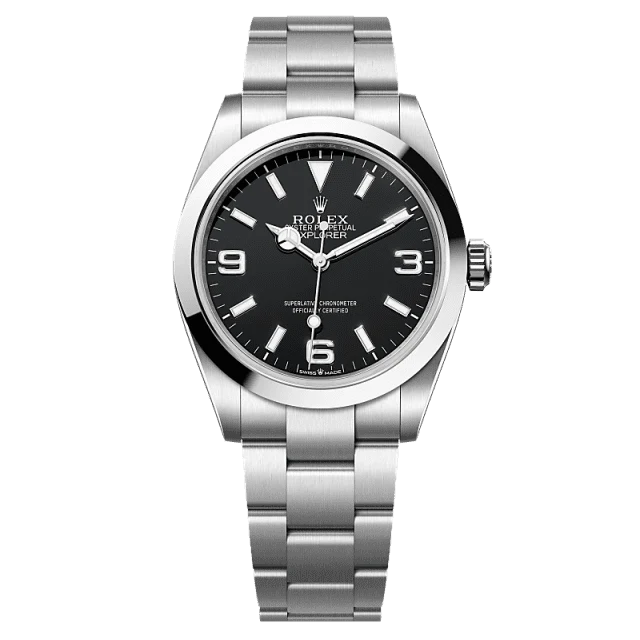 2025 Rolex Explorer 40 mm Black Dial Oystersteel Oyster Bracelet 224270-0001
