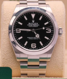 2025 Rolex Explorer 40 mm Black Dial Oystersteel Oyster Bracelet 224270-0001 - Image 2