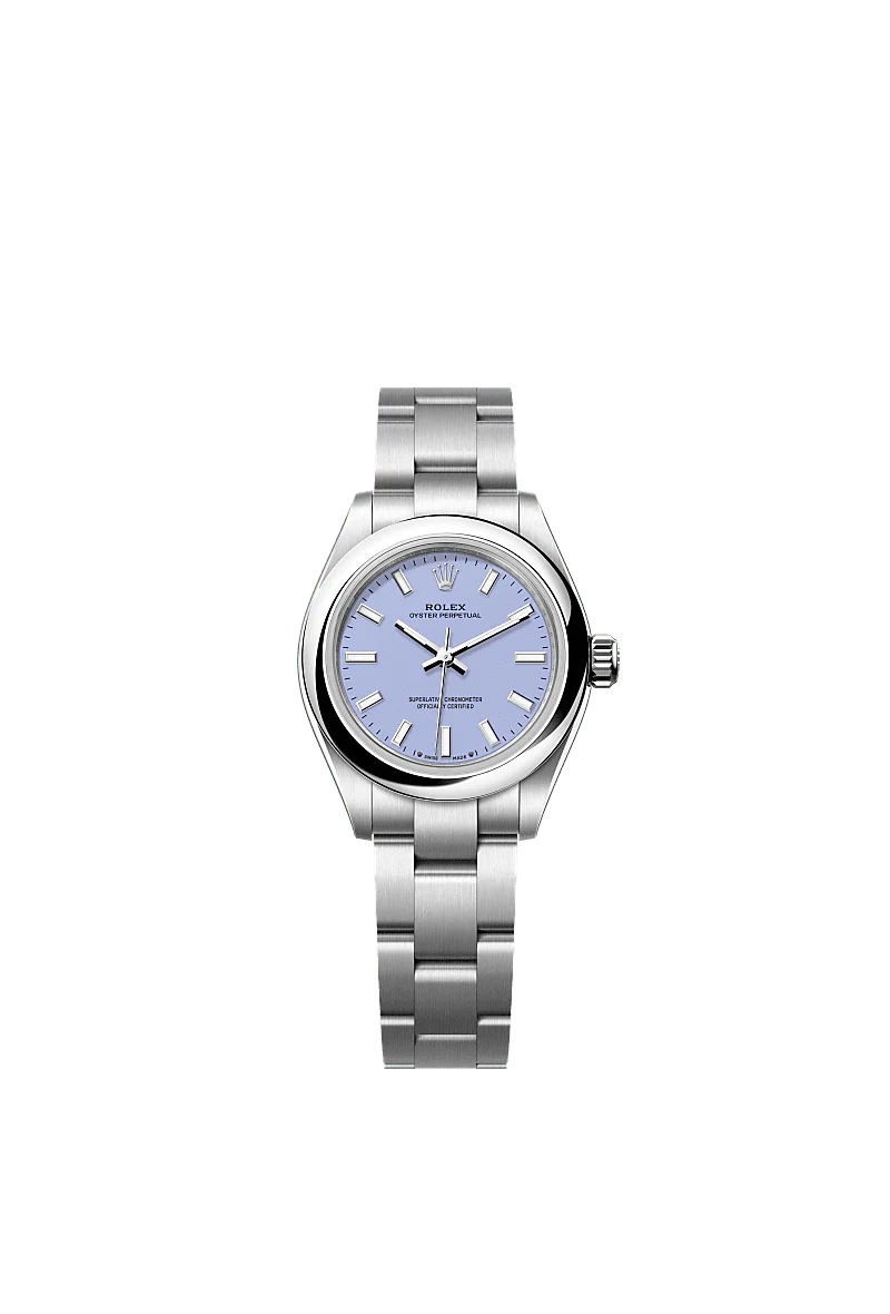 Rolex Oyster Perpetual 28mm Lavender Dial Oystersteel 276200